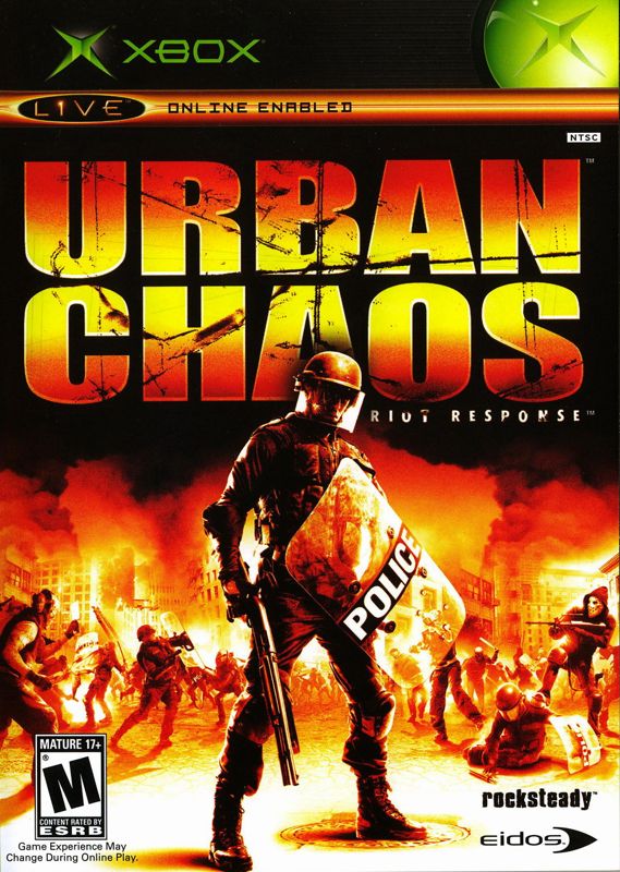 Urban Chaos: Riot Response box art for Xbox